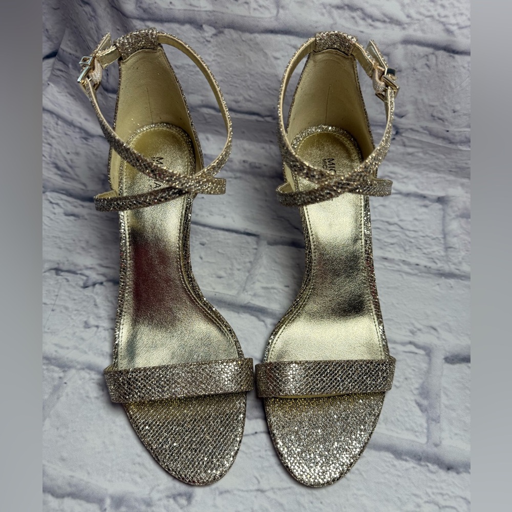 Michael Kors Glittering Gold Heels